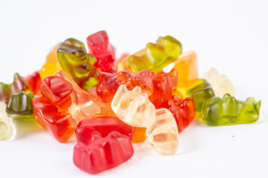 D8 gummy cubes